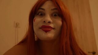 Clown Queen Punishes Her Giant Fan in His Dreams