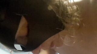 Riding My Husband in POV Until I Cum Then Fellatio-sex Until This chap Cums in My Mouth