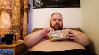 SSBHM Eating Looking Pleased