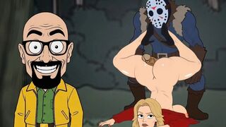 Jason Fucks Married MILF Skyler. Cartoon Parody