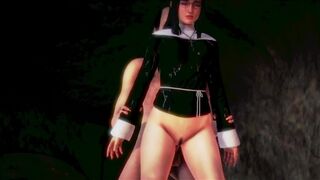 ilia raiven the sexy Vgirl nun , rope stocks and wooden hourses