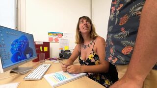 I'd have promote you either way - my boss screws me on the desk for a promotion