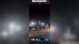 African Live public stage sex dwarf