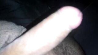 Jerking big cock