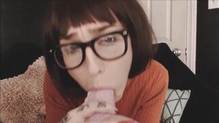 Velma Cosplay Suck and Bang PREVIEW
