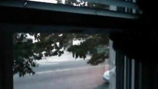 House window penis flashing