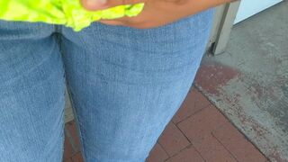 Pissing my Pants - Right outside my Front door