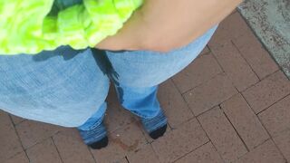 Pissing my Pants - Right outside my Front door