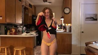 Red and black unboxing
