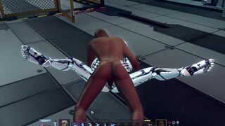 Cyborg Honey Gets Drilled By BBC