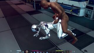 Cyborg Honey Gets Drilled By BBC