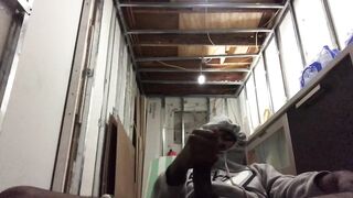 MASTURBATING WHILE IT RAINS