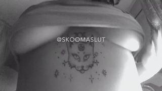 Lustful Teasing in Black & White