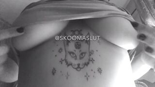 Lustful Teasing in Black & White