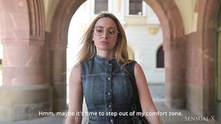 Silent Strength - Nerdy Angels Fucks Her Best Friend and a Stranger