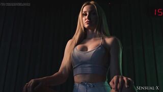 Silent Strength - Nerdy Angels Fucks Her Best Friend and a Stranger