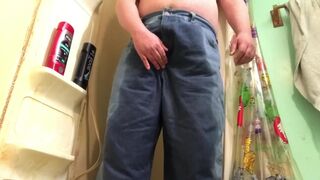 Absolutely Soaking My Jeans With Pee