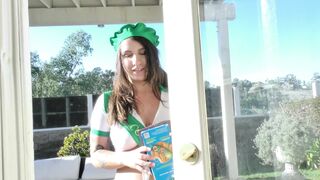 Brunette Scout Gets What This chick Craves