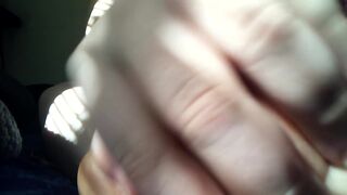 BBW rubs feet