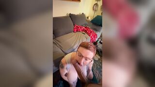 Redhead stepmom sucks step sons Monster Ramrod