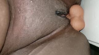Cream on the sex tool
