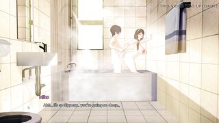 this dude fucks that in her bath