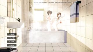 this dude fucks that in her bath