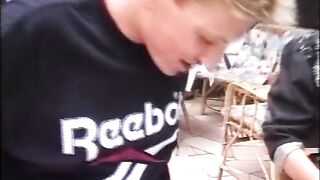 Anal Screwed German Babe Enjoys Sweet two Rods at the Same Time