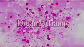 Golden-haired Trans Chick Karina Abelha Gives the Machine a Try