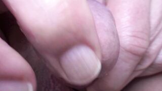 erotic glans massage with fingertip
