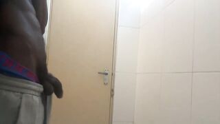 BBC in public bathroom