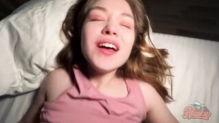 Jock Teasing StepSis Gets Pussy Creamed