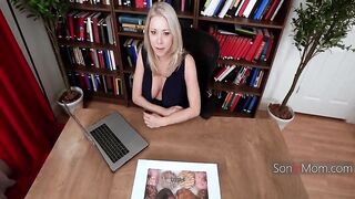Stepmom Debates Then Lets Stepson Fuck Her For Job Security