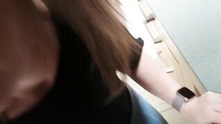 Hardware Shop Public Blow Job - This stud Cums Fast! 4K