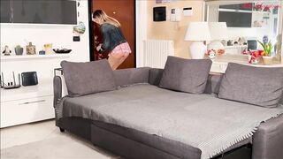 Stepdad Bangs Disobedient Stepdaughter After a Party