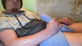 Giant Wang Bulge, Boxers Jerking off! (Dildo Fake Big Knob Fantasy)