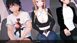 PASSION IN THE CAR WITH MY FRIEND WITH HER PARTNER GAMEPLAY