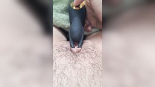 MILF Orgasms Sex-toy Clit on Fire