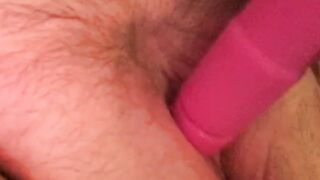 Fat teen plays with sex-toy (short)