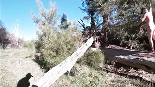 Undressed Trail Banging & Ejaculation