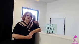 Private Gloryhole Tryout for Sissy CD Penis-sucker