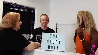 Private Gloryhole Tryout for Sissy CD Penis-sucker