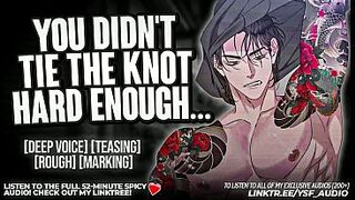 TYING UP YOUR TASKMASTER BOYFRIEND GOES WRONG - AUDIO ROLEPLAY