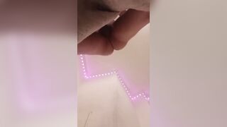 Levisss3 turns heat on a massive chubby cock