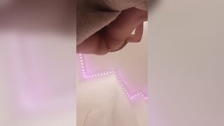Levisss3 turns heat on a massive chubby cock