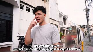 Influencer takes on street challenges to hook up with hawt girls in Cali