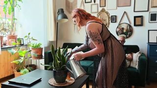 My Employer Fucked Me in the Mouth, Then Screwed Me During the time that Watering the Flowers