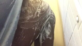 TAKING A SHOWER AND PLAYING WITH MY MOIST PUSSY