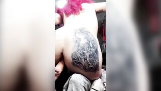tattooed chicks masturbate