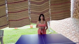 I Win Bet and My Sister-in-law Gives Me Her Taut Snatch as a Prize, I Suck It Better Than This hottie Plays Ping Pong